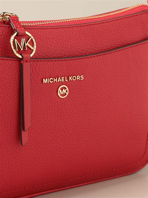 red color michael kors|Michael Kors crossbody red.